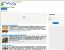 Tablet Screenshot of es.itholiday.com